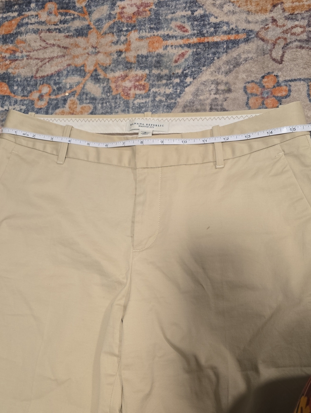 Banana Republic Beige Martin Fit Stretch Pants - Picture 7 of 10